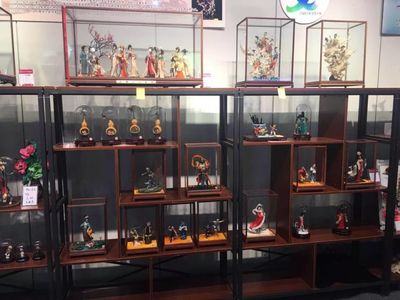 文博会城区展示日 一场工艺美术品的视觉盛宴